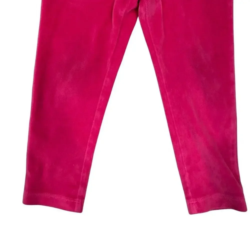 GAP Kids Velvet Leggings Pomegranate 3T